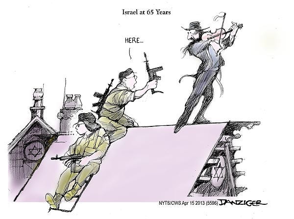 Israel at 65 - Danziger Cartoons
