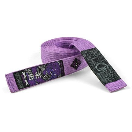 Premium BJJ Belt Purple (Light purple) Purpurowy jasny | Men \ Training  wear \ BJJ Belts Women \ Training wear \ BJJ Belts | Ground Game Sportswear