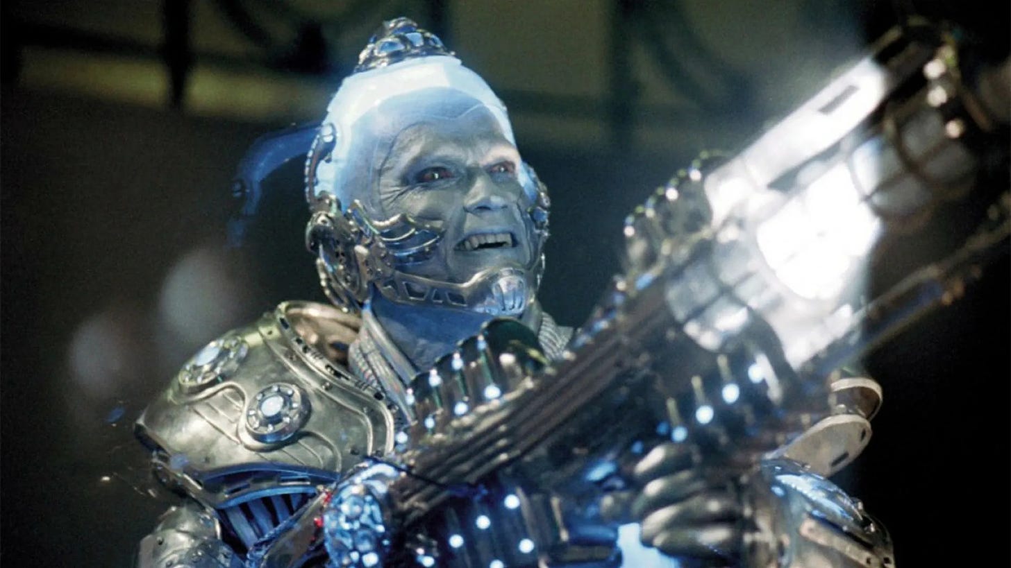 Batman & Robin's Mr. Freeze Make-Up Was A Step Up In Safety From Terminator  2