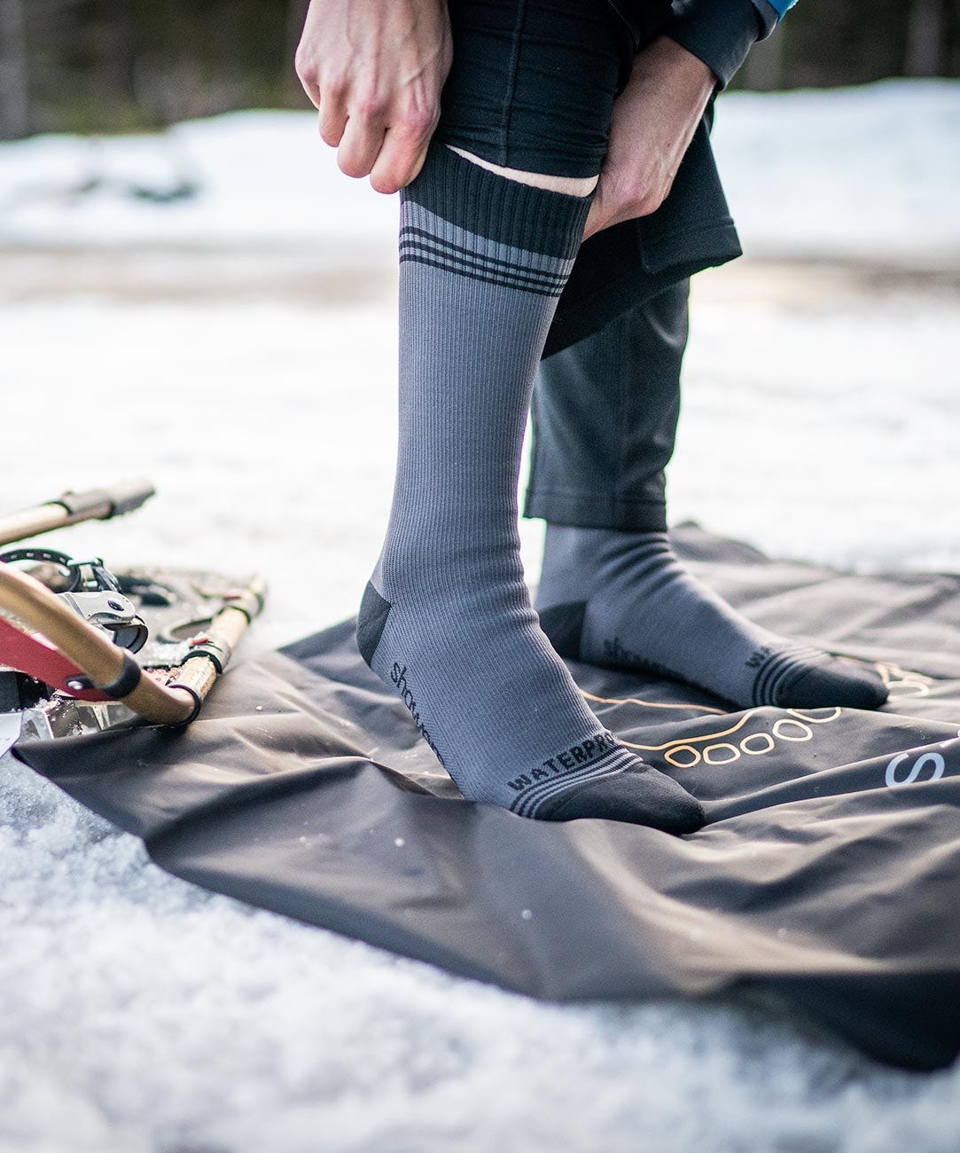 Crosspoint Waterproof Socks: Classic Wool