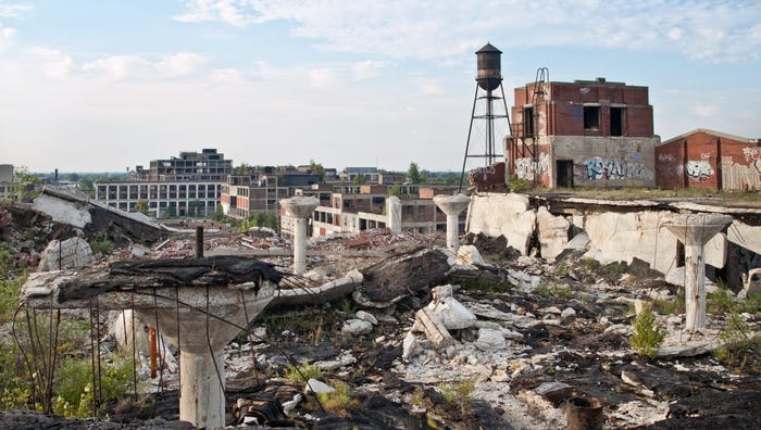  Faded factories across the USA