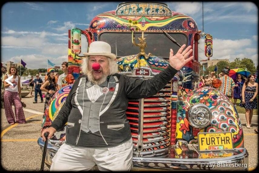 Art Watch Radio Podcast with Artist, Storyteller, and Hippie Icon Wavy Gravy  on June 3, 2020 — Amie Potsic Art Advisory