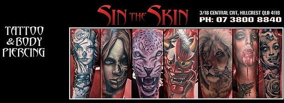 Sin The Skin Tattoo Australia is a custom tattoo and body piercing stu