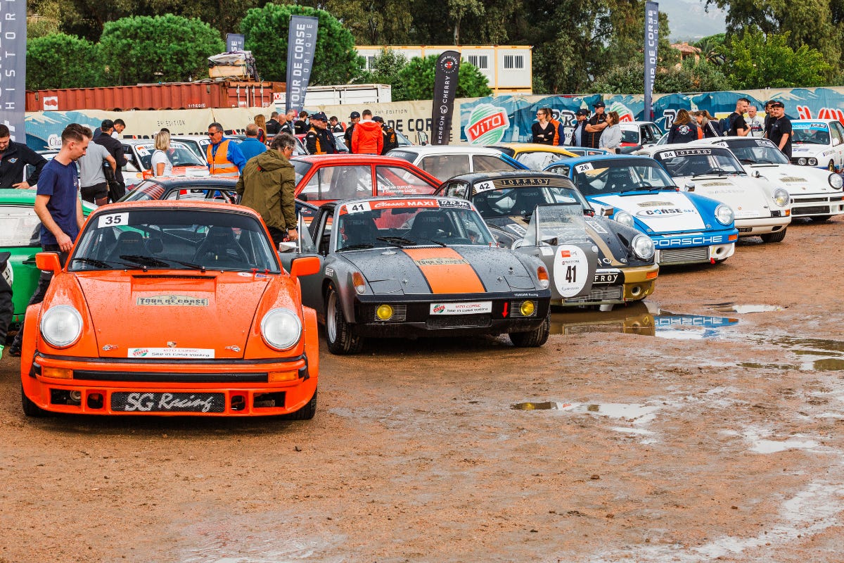 Tour de corse historique 2024 porsche