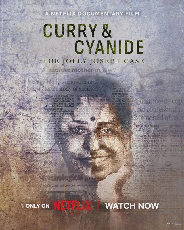 Curry & Cyanide: The Jolly Joseph Case - Streaming on Netflix :  r/MalayalamMovies
