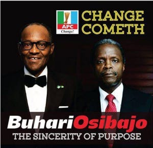 Nigerian election poster