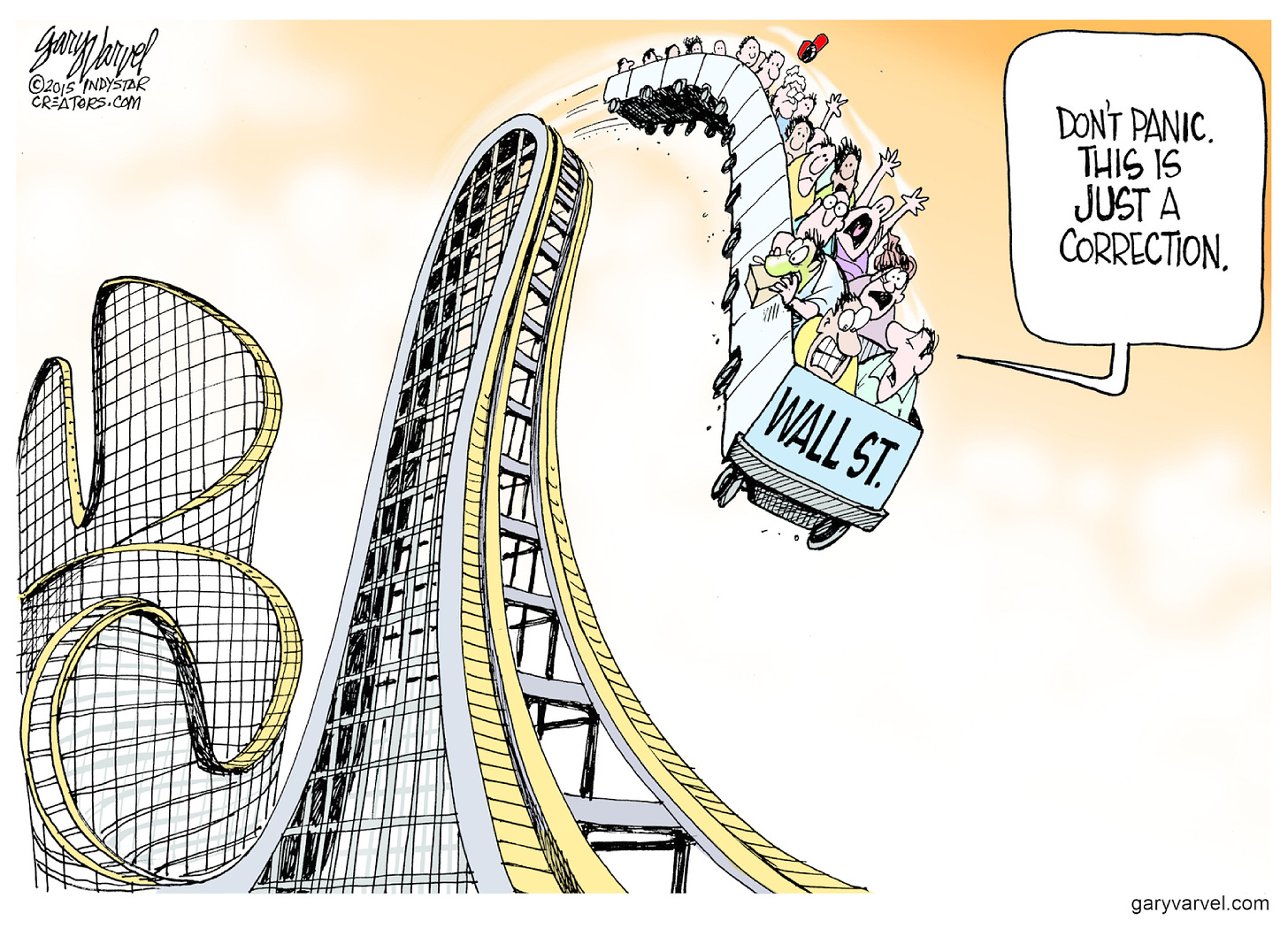 Editorial cartoon U.S. Stock Market | The Week