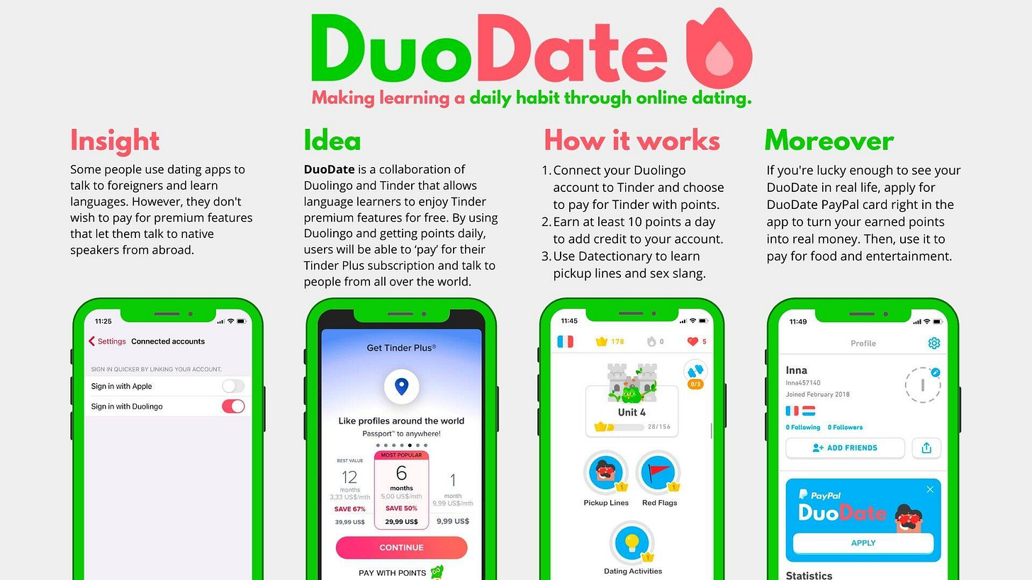 Duolingo: DuoDate • Ads of the World™ | Part of The Clio Network