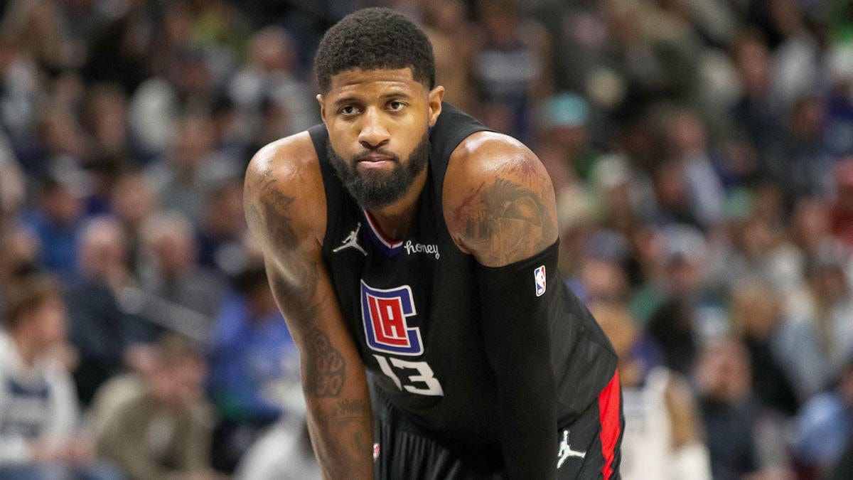Clippers' Paul George has no timetable for return from knee injury, says Lu  Dort did not do anything malicious - CBSSports.com