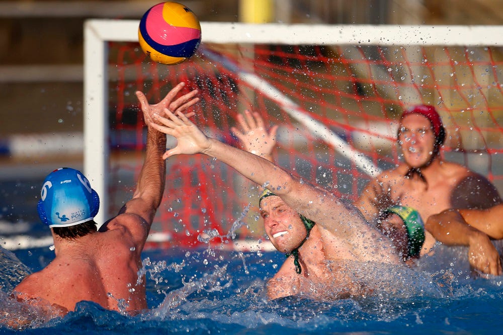 Australia Vs Italy pool water polo