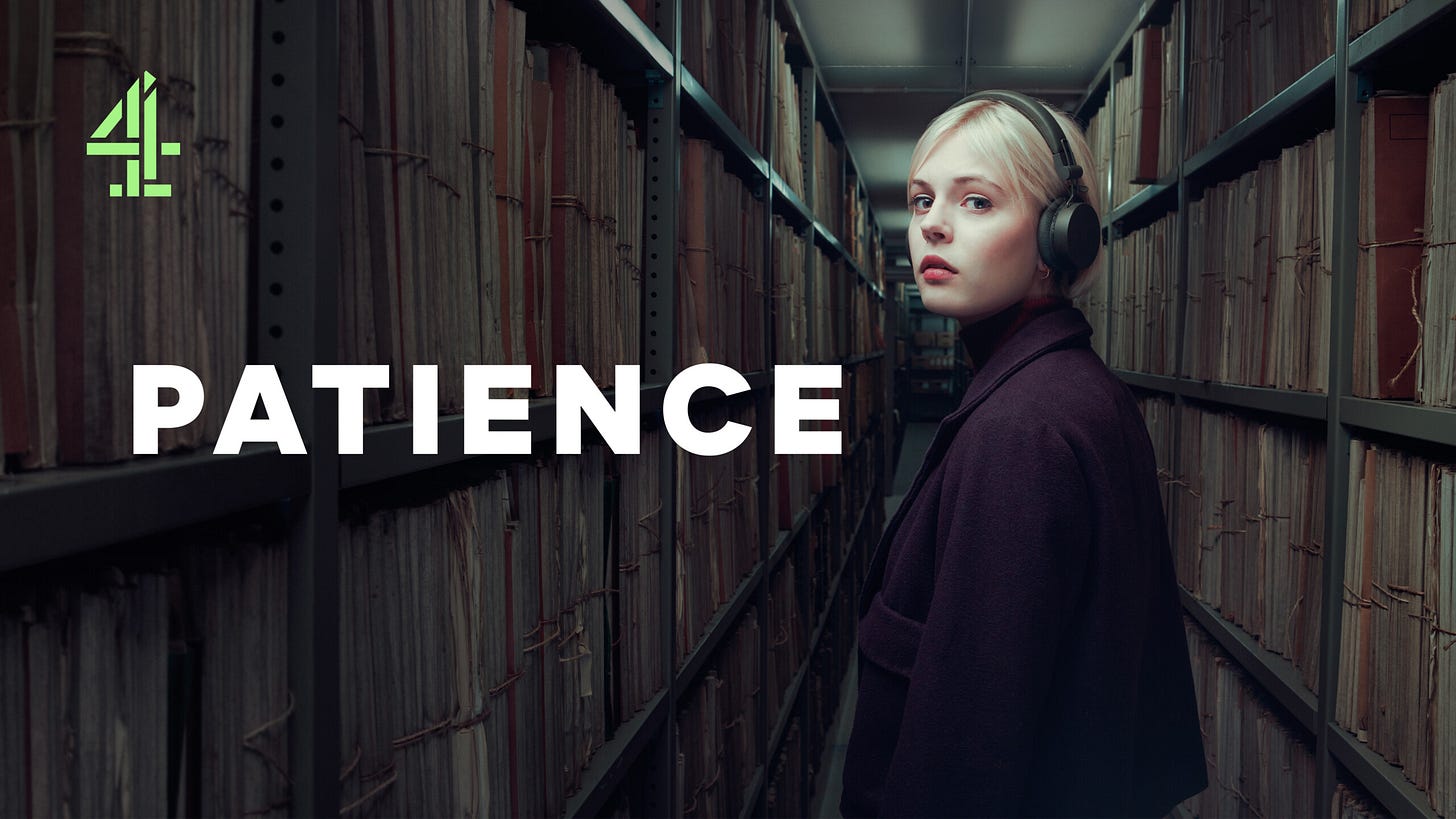 Patience - PBS - Review | Double Take TV Newsletter | Jenni Cullen