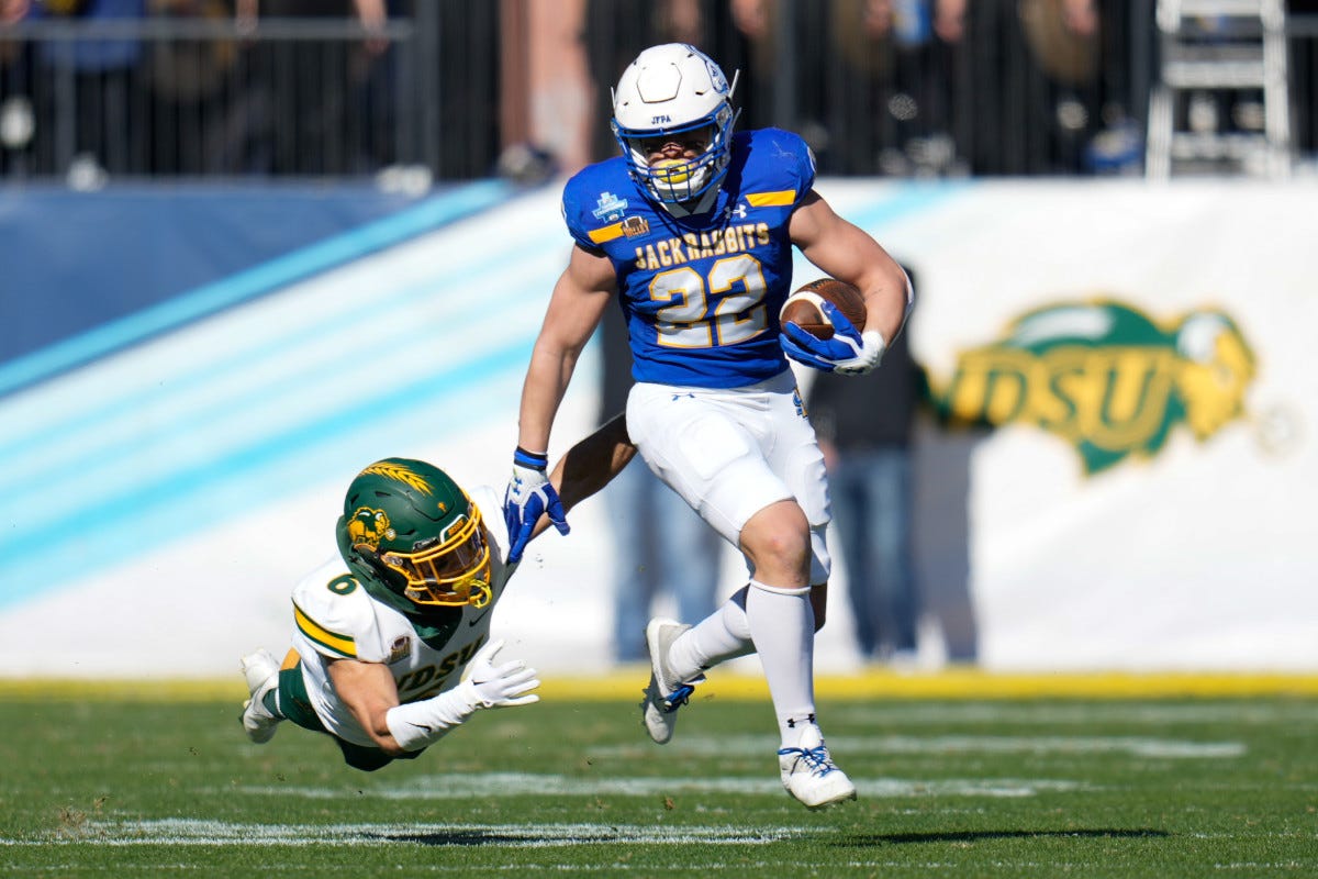 2024 FCS NFL Draft Scouting Report: South Dakota State RB Isaiah Davis -  Sports Illustrated FCS Football News, Analysis and More