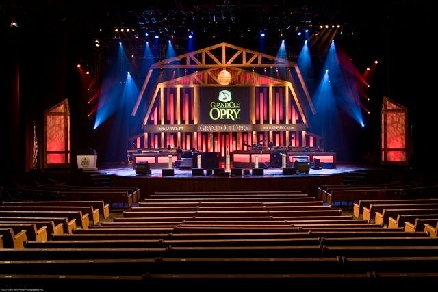 A night at the Opry