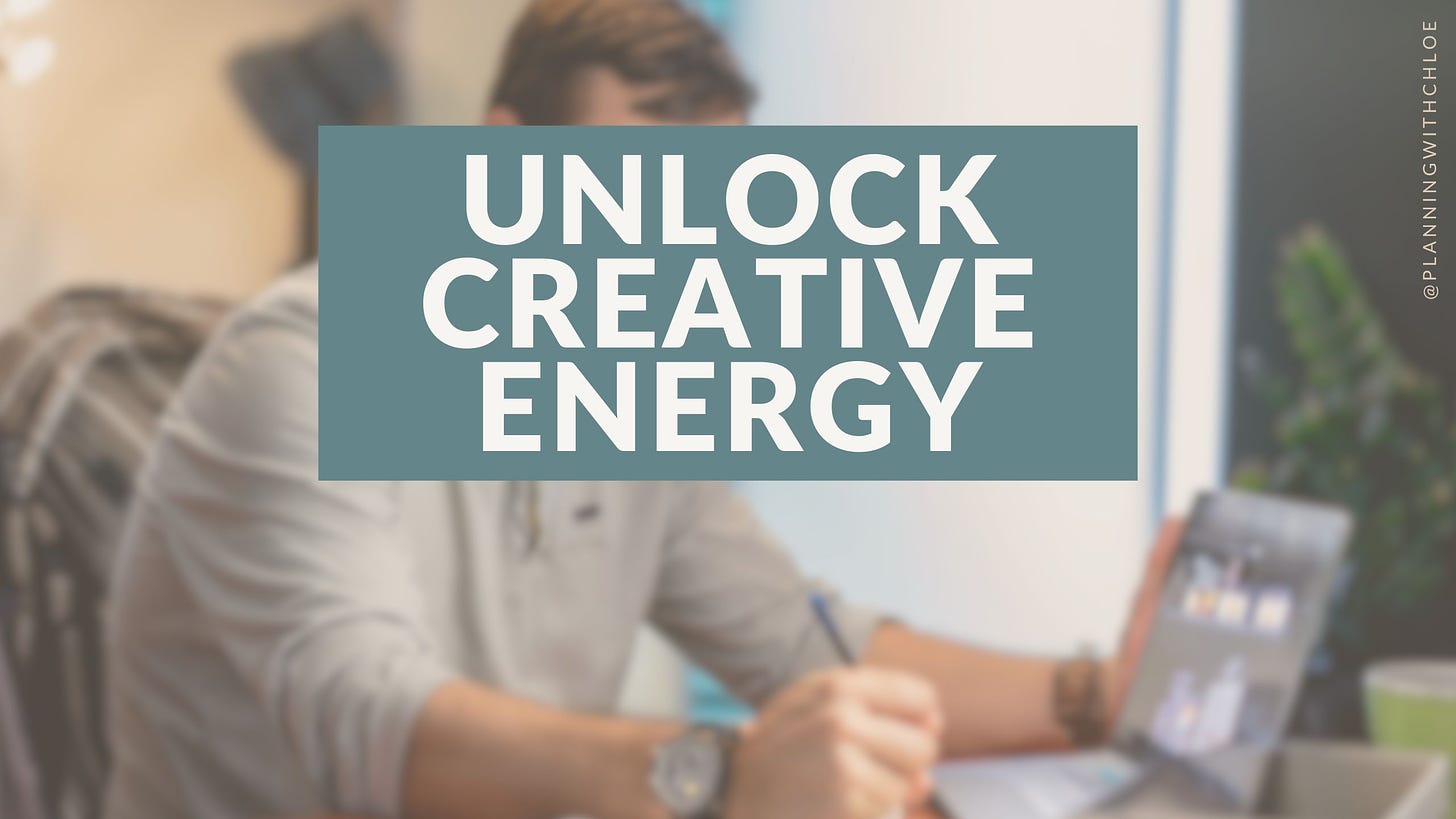 Unlock Your Creative Energy