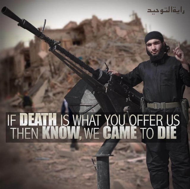 ISIS propaganda poster, Syria 2015 : r/PropagandaPosters