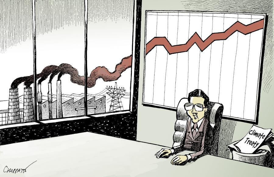 Development vs Environment | Globecartoon - Political Cartoons - Patrick  Chappatte