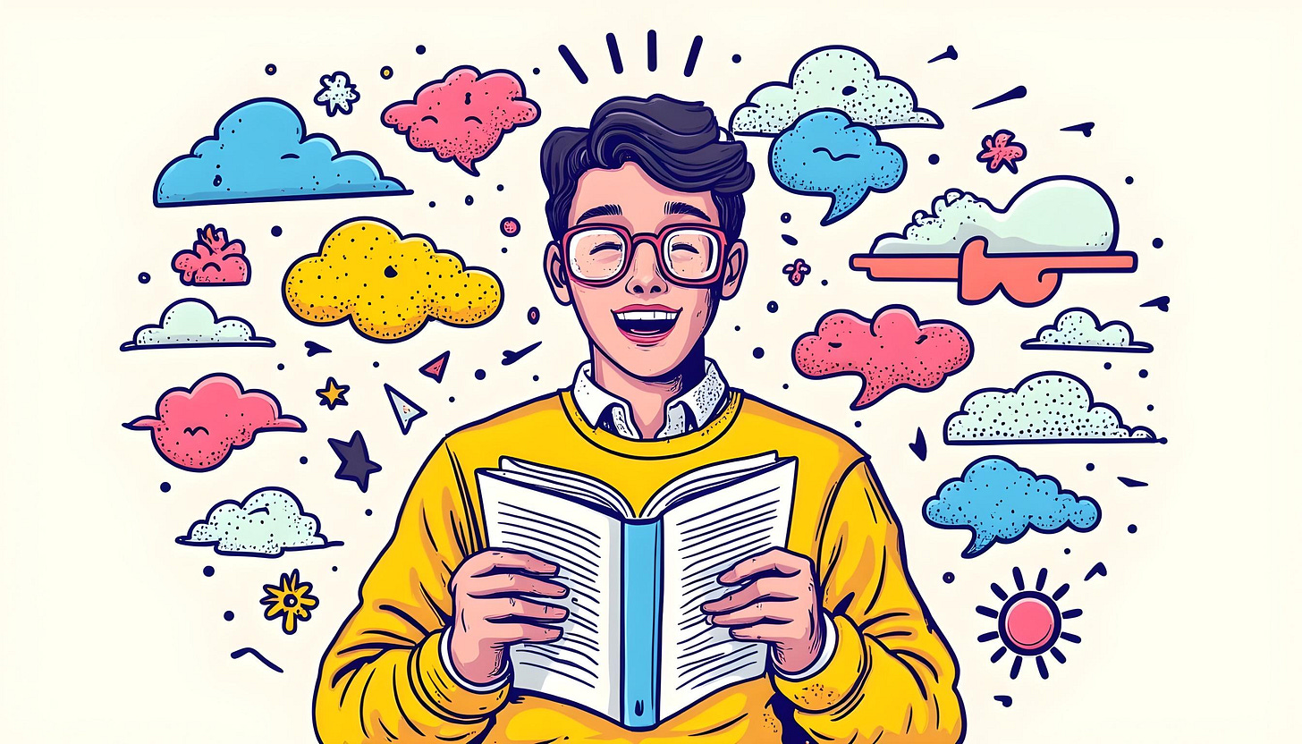 freepik__a-happy-person-reading-an-english-text-with-multip__77439