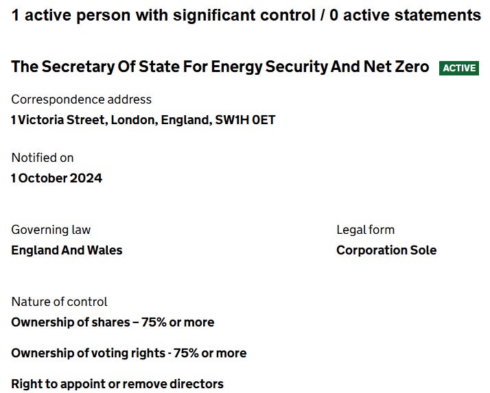 Figure 8 - Miliband Controls NESO