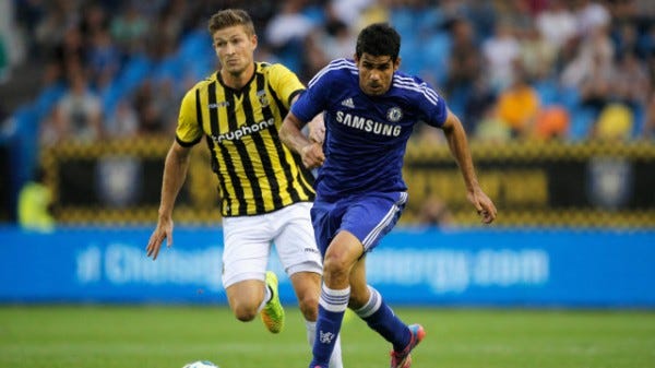 diego costa bulge for chelsea soccer winner 2014 images