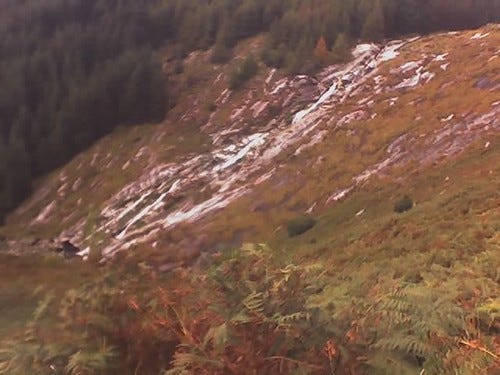 waterfall glendalough and Wicklow
