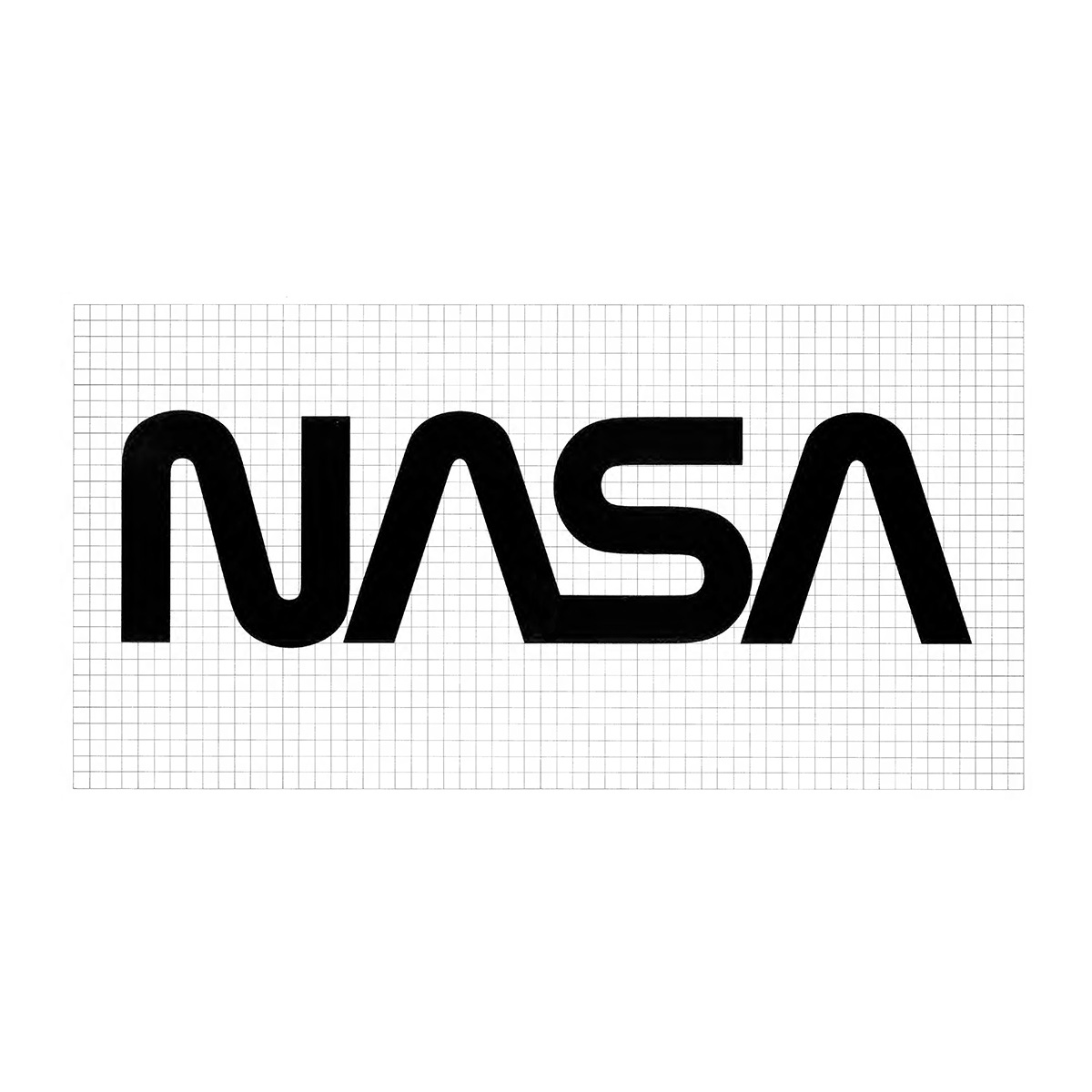 Danne & Blackburn's 1974 logo and identity for NASA