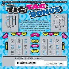 Tic-Tac-Bonus (1542) | California State Lottery