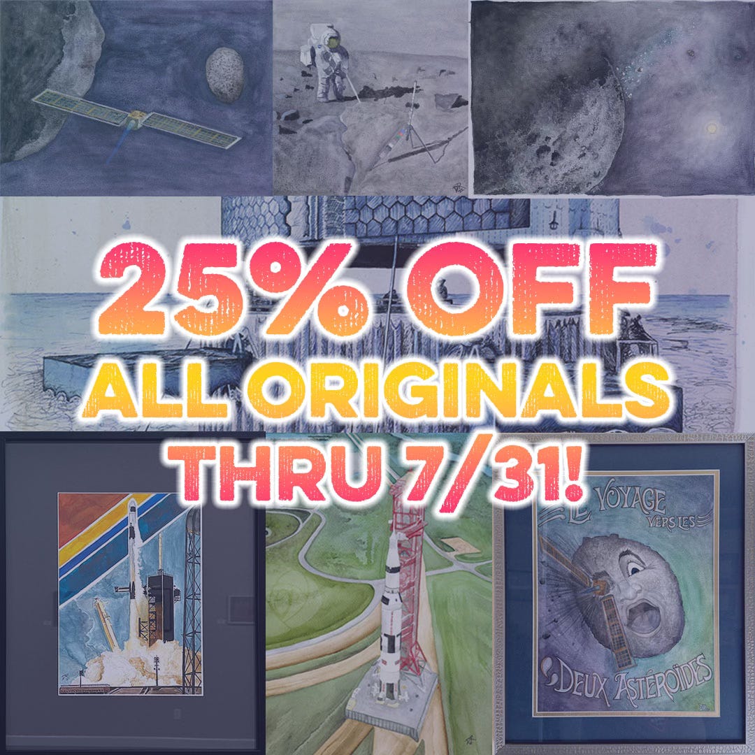 25% off all originals through 7/31/24