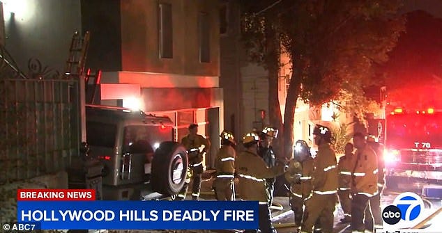 A family member of the famous banking Rothschild family reportedly died in a tragic California house fire