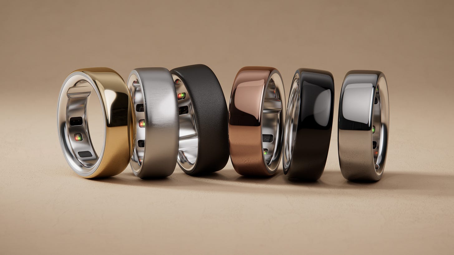 Oura Ring 4 colors