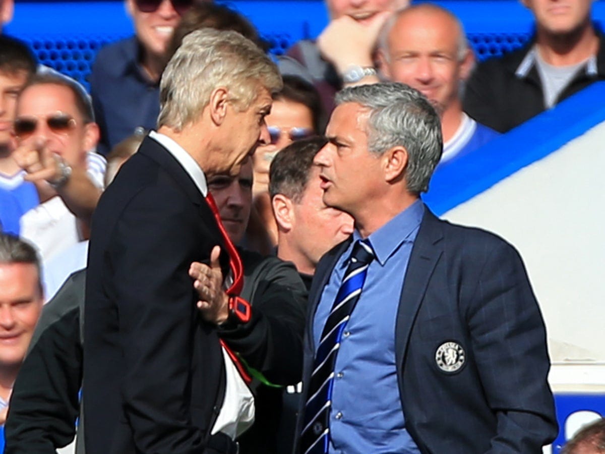 José Mourinho admits to regrets over clashes with Arsène Wenger | José  Mourinho | The Guardian