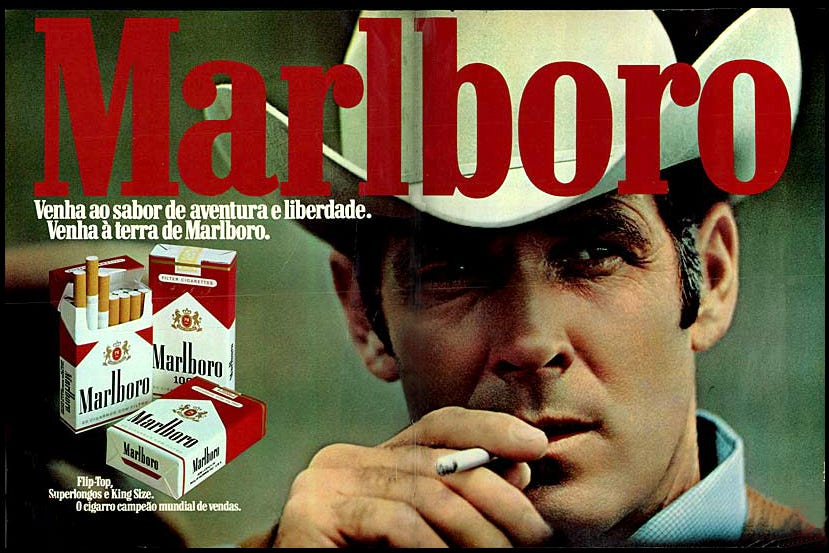 Do glamour à decadência: as campanhas publicitárias de cigarro – MONDO MODA