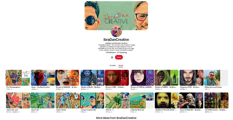 See our boards on Pinterest Daniel & Ibrahim