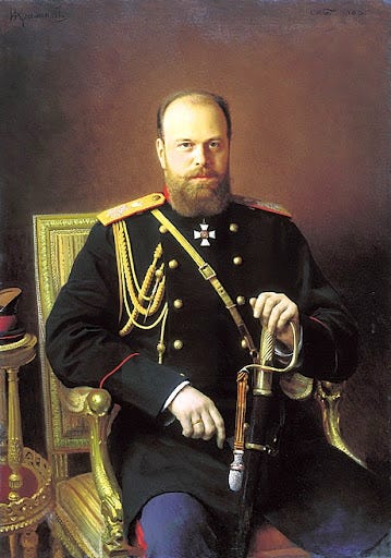 Biography of Emperor Alexander III of Russia