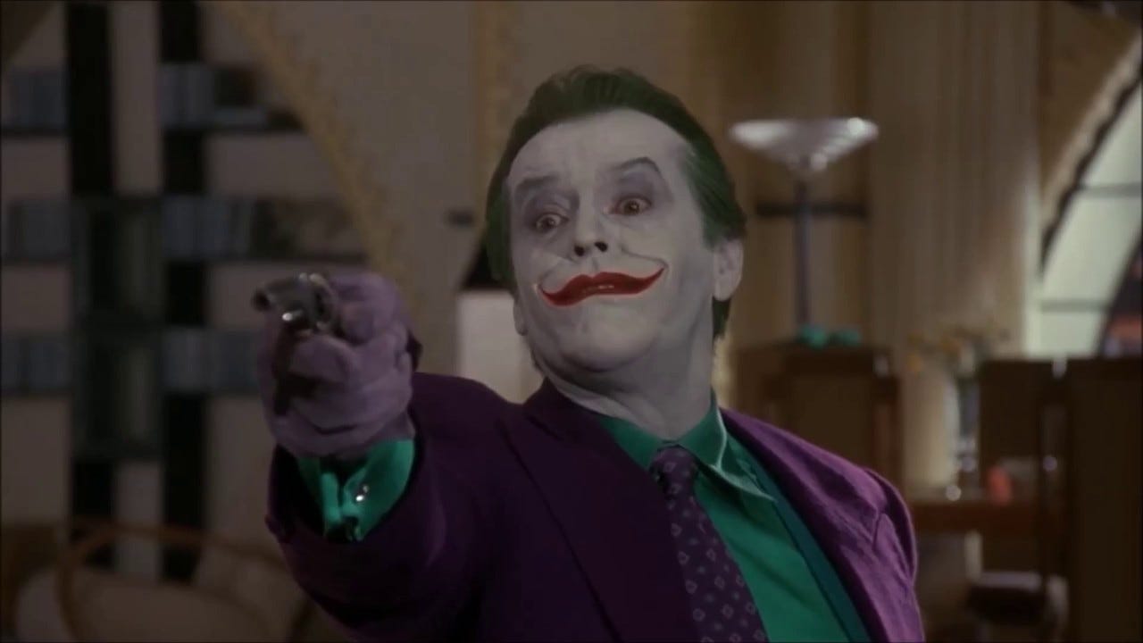 Joker - "You ever dance with the devil in the pale moonlight?" - YouTube