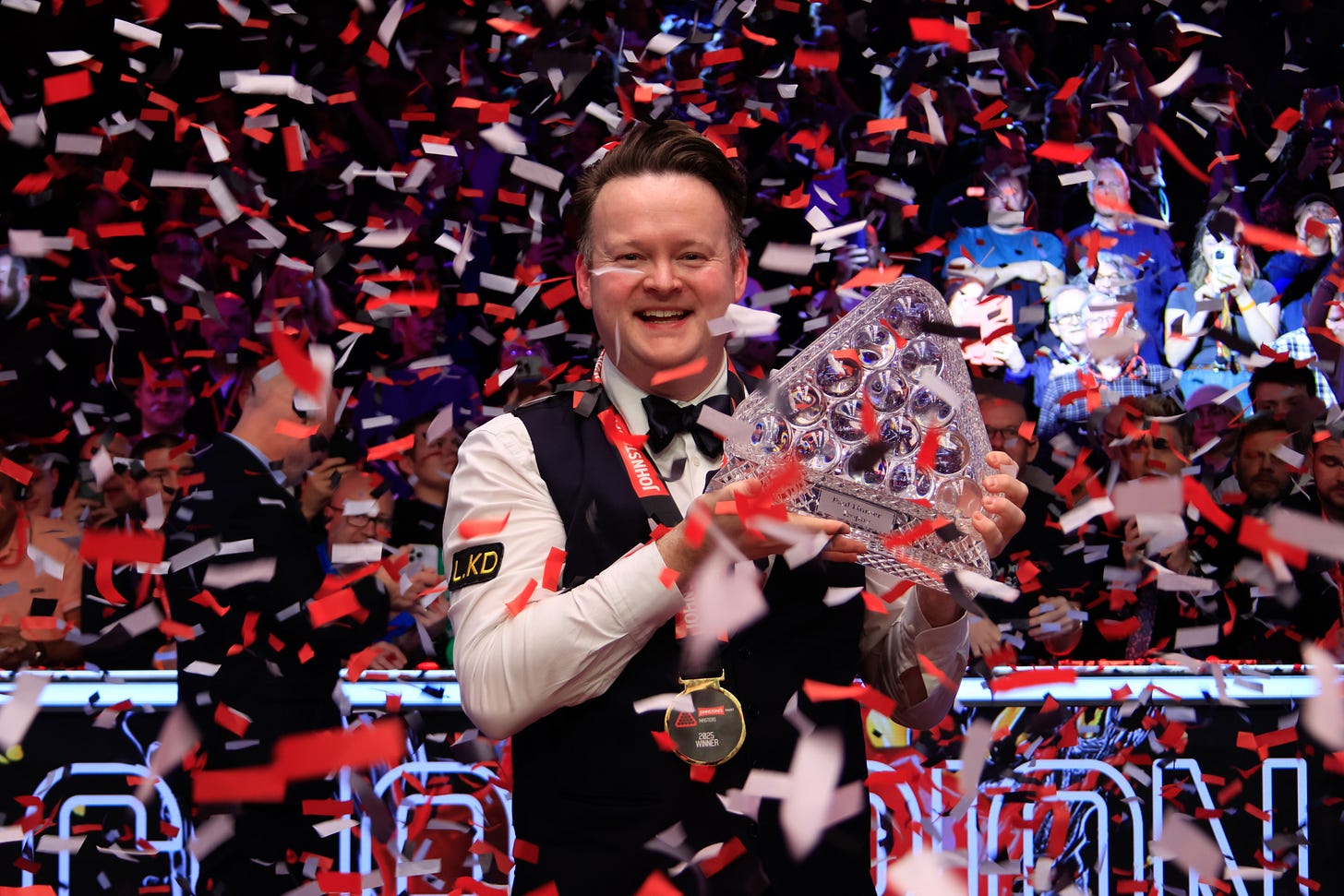 Shaun Murphy, con el título del Masters 