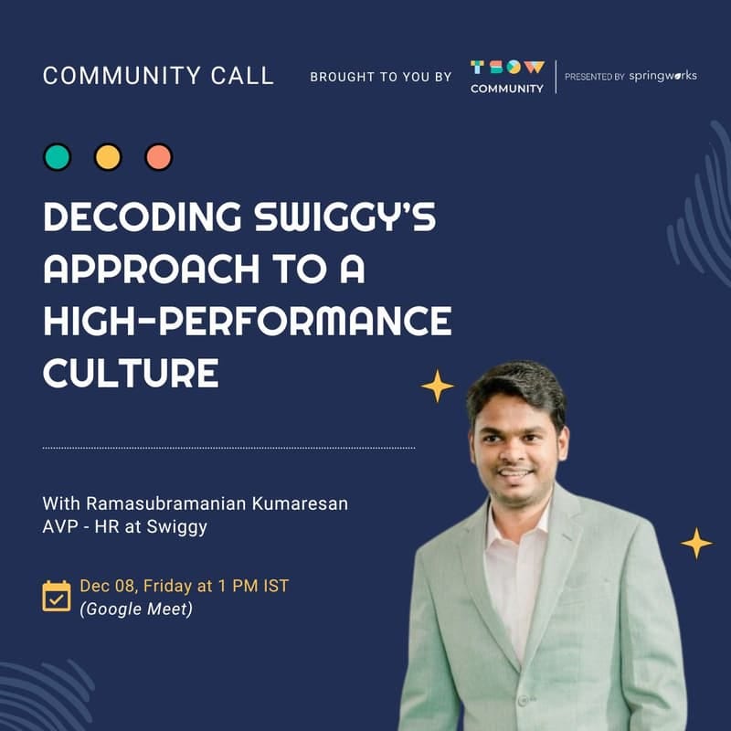 Cover Image for Decoding Swiggy’s Approach to a High-Performance Culture