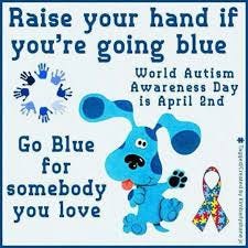 Wear BLUE April 2nd | World autism awareness day, Autism day Wear BLUE April 2nd | World autism awareness day, Autism day