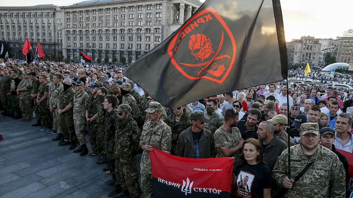 Ukraine Right Sector rallies against government in Kyiv | Euronews