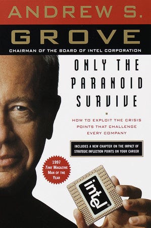 Only the Paranoid Survive” (Book Review) – As I learn …