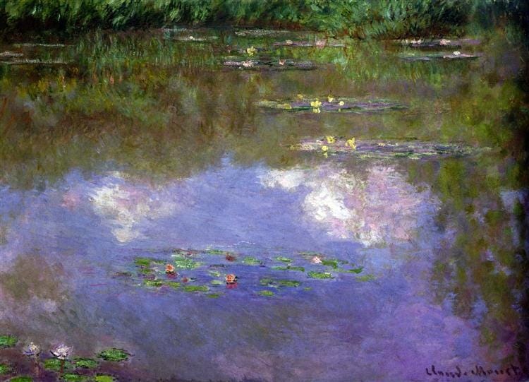 Water Lilies, The Clouds, 1903 - Claude Monet