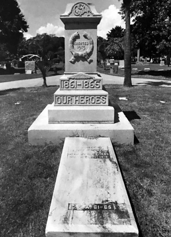 Figure 2: Confederate Monument in October of 1986