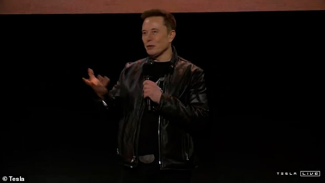 Speaking at the event, Musk said of the Optimus robots: 'At scale, you should be able to buy an Optimus robot for $20,000 - $30,000'