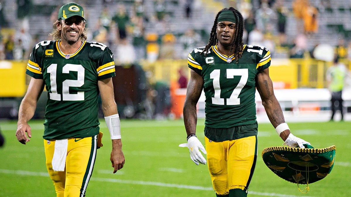 Davante Adams says Aaron Rodgers is 'in the ear' about reunion | Fox News