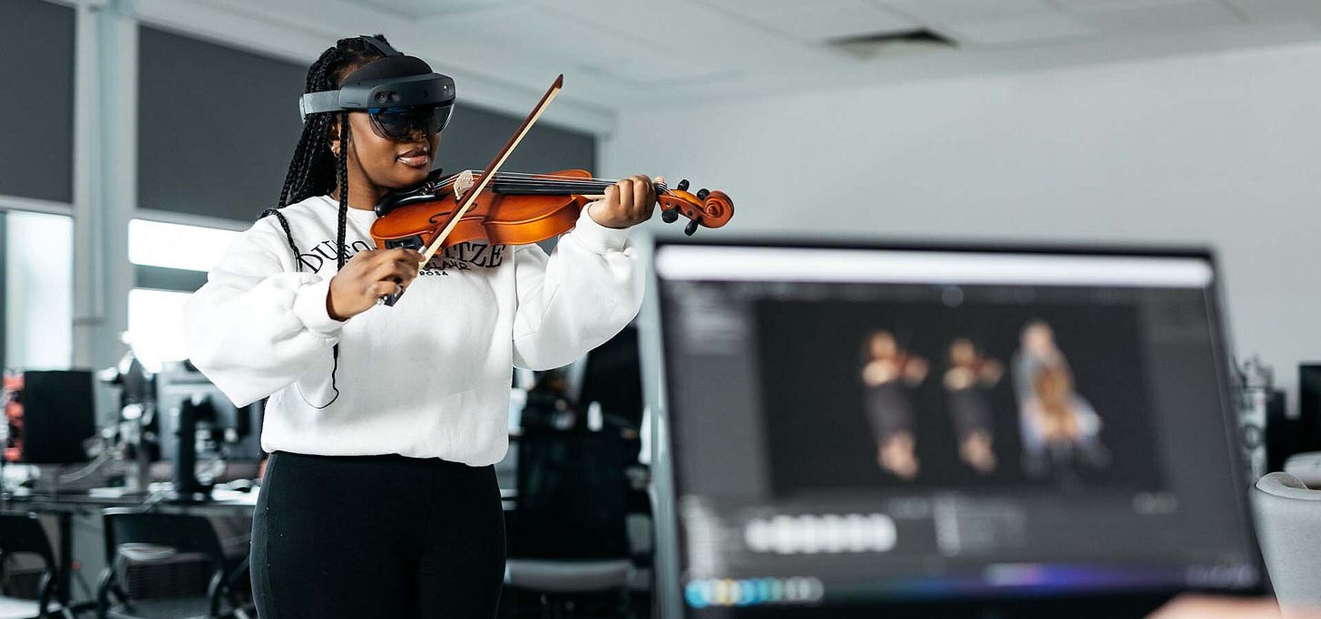 Bringing the magic of playing music to the virtual world