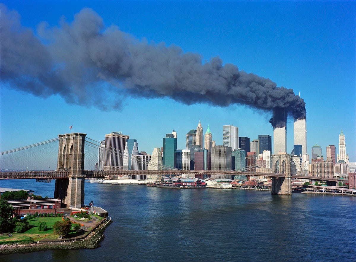 Photos: The Manhattan Skyline On 9/11, Before & After The ...