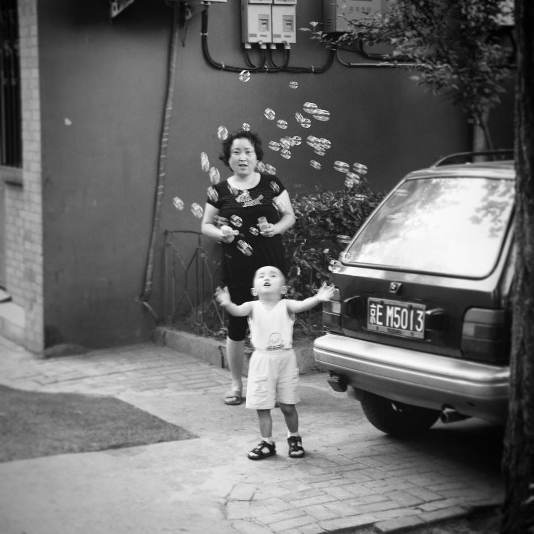 Beijing hutong life.
