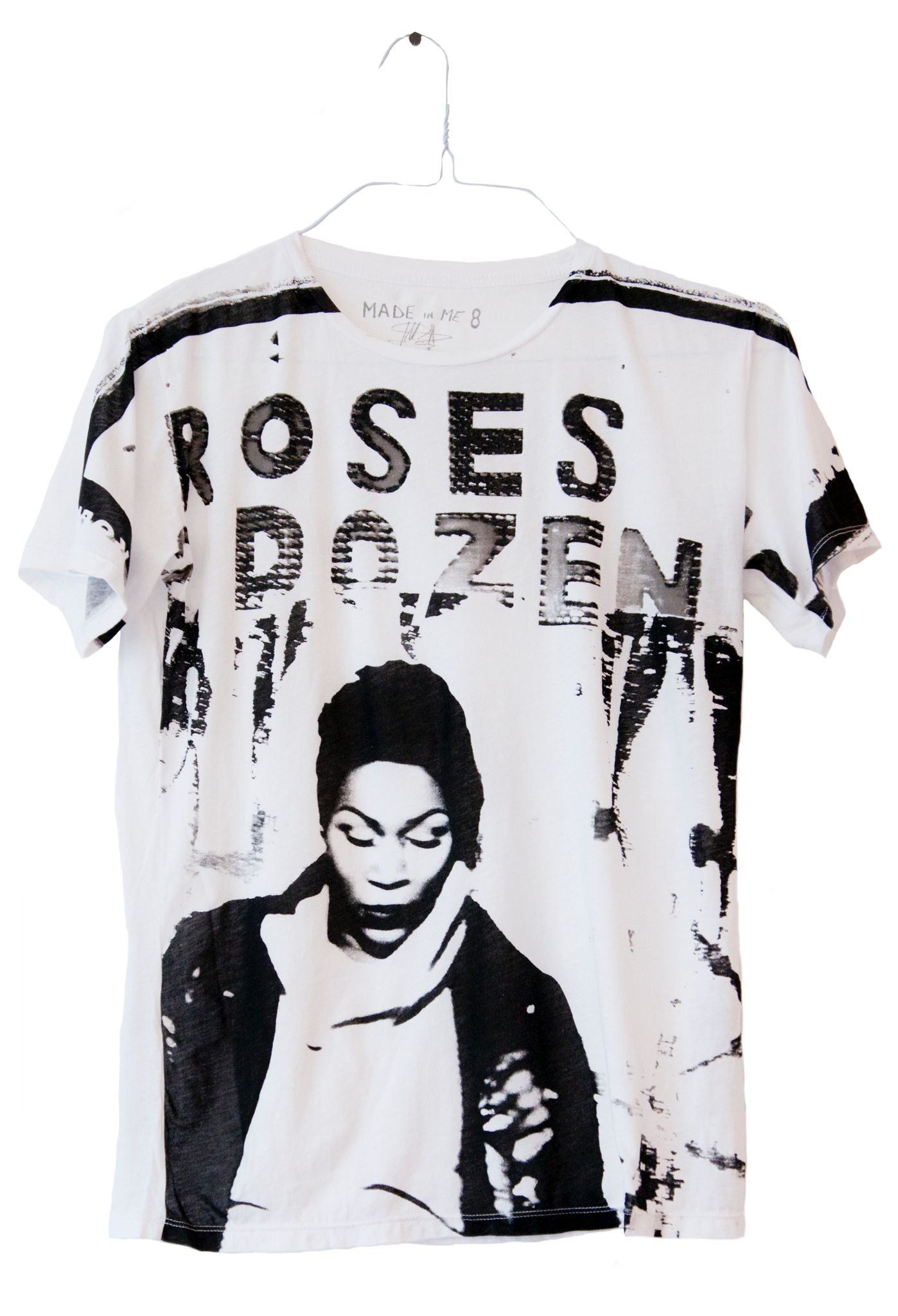 T-Shirt by Francesca Galliani Dozen Roses madeinme8.nyc