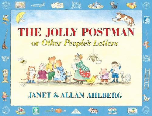 The Jolly Postman or Other People's Letters by Allan Ahlberg, Janet ...