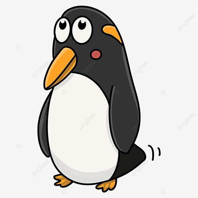 Confused Penguin Clipart Transparent PNG Hd, Penguin Clipart ...