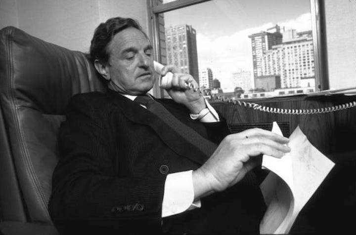 George Soros and the British Pound Short